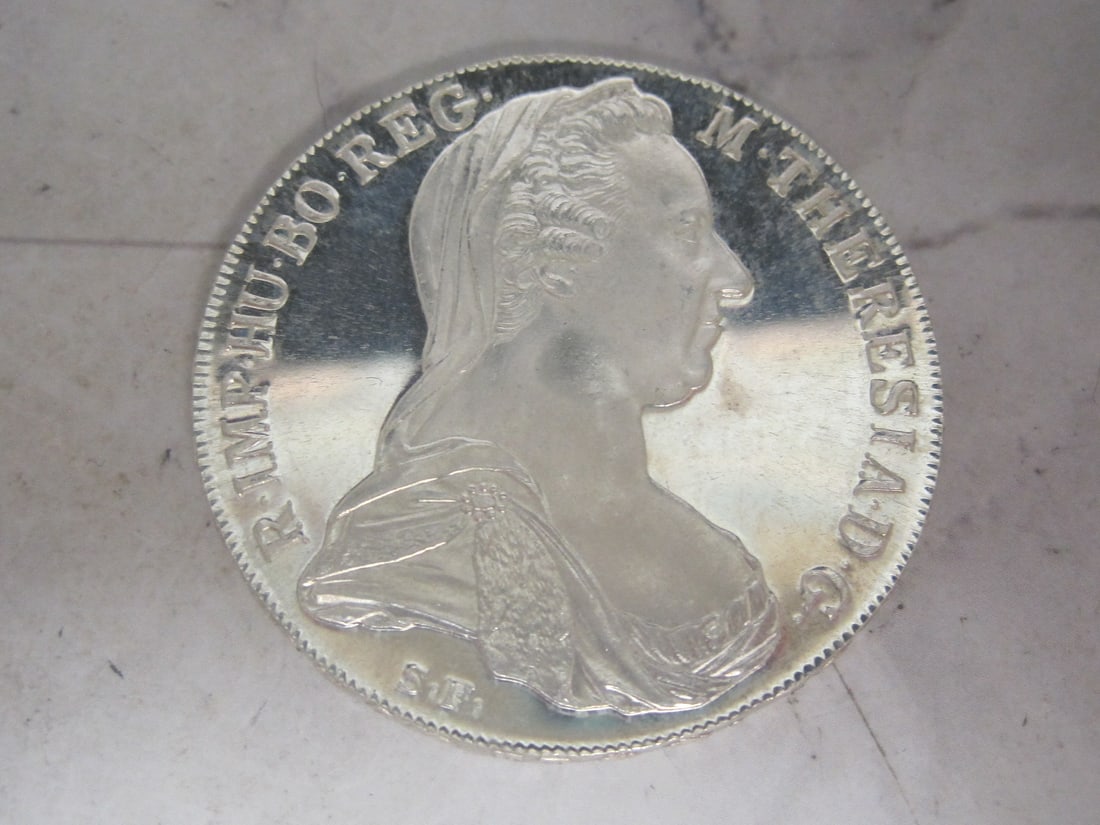Maria Theresa Silver Thaler Coin (1 of 2)