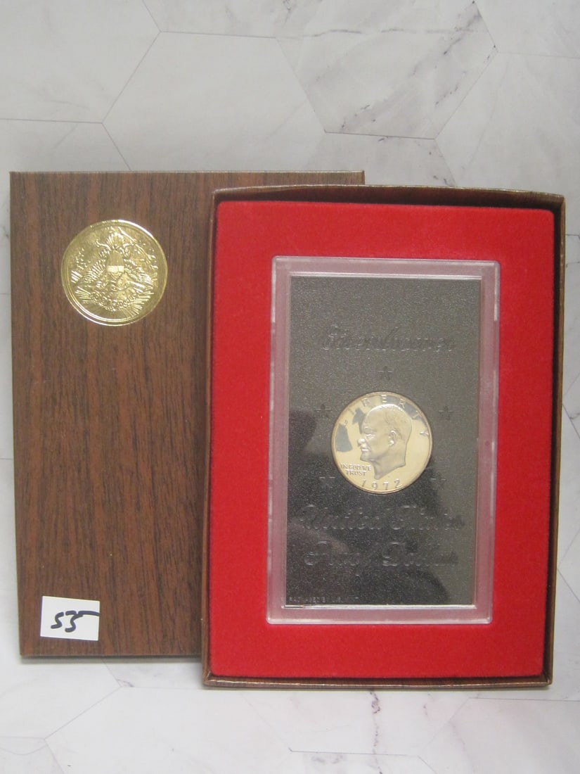 Special 1972 S US Eisenhower Silver Dollar (1 of 3)