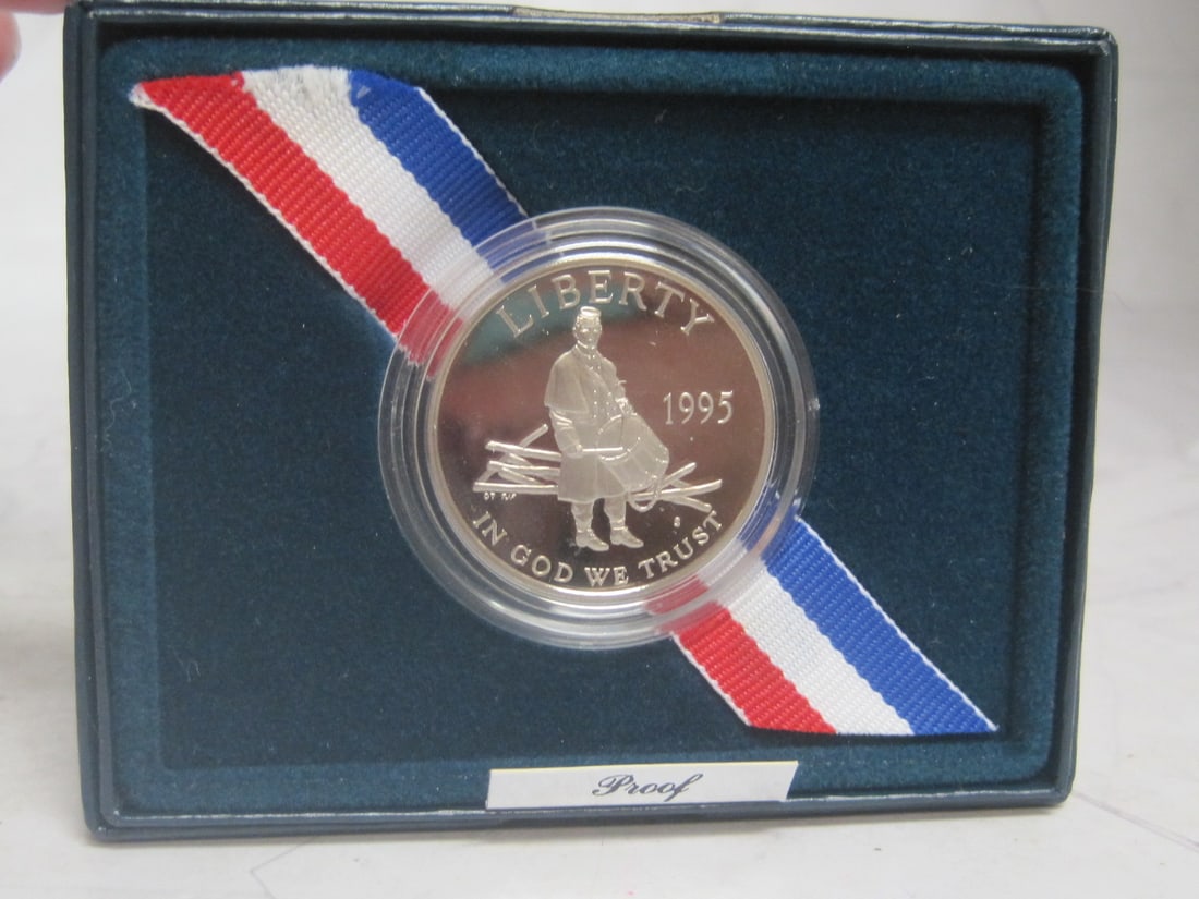 1995 Civil War Battlefield Half Dollar (1 of 2)