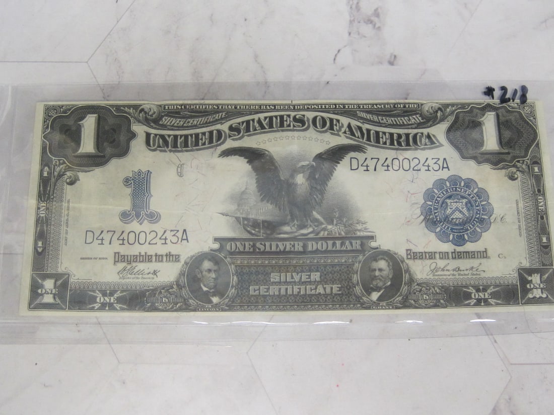 1899 $100 Black Eagle Silver Certificate (1 of 6)