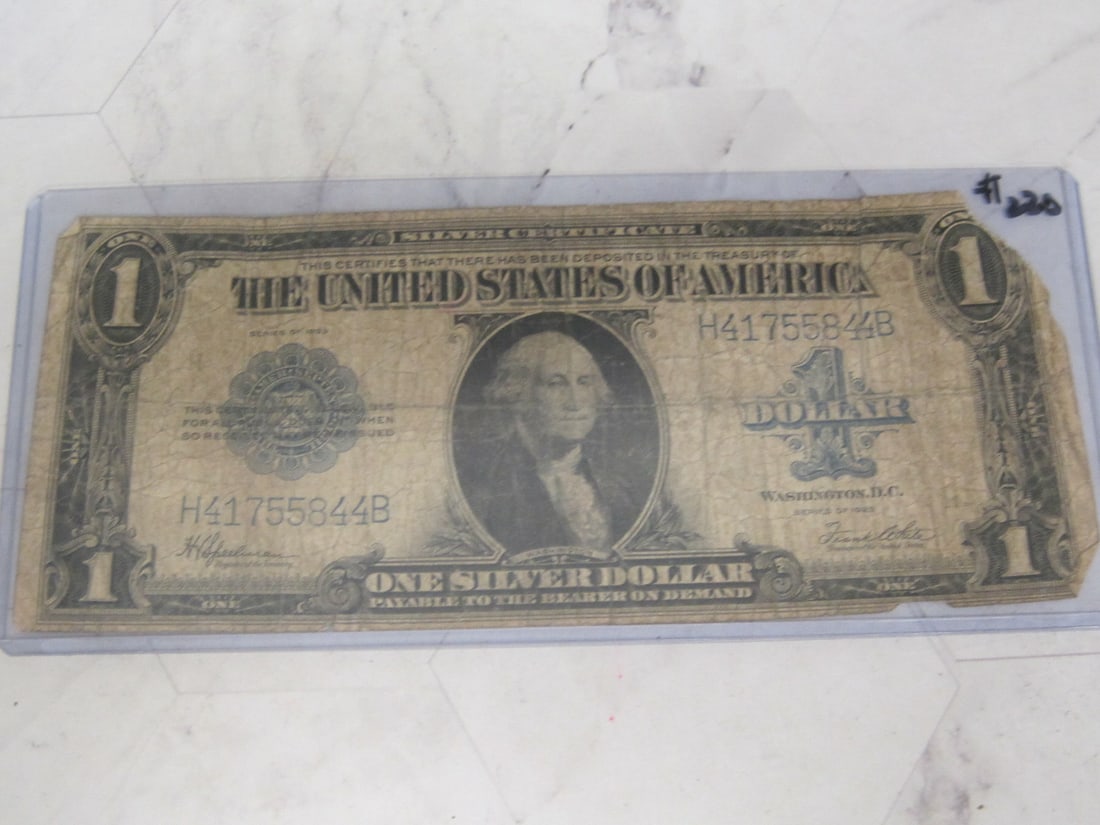 1923 $1 Silver Certificate (1 of 6)
