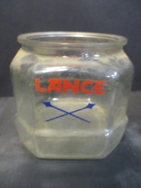 Lance Countertop Glass Canister (no lid): 6 1/2" x 7"