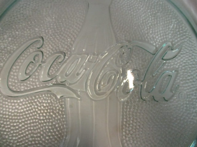 Green Coca Cola Platter - 2