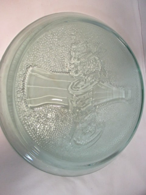 Green Coca Cola Platter - 4