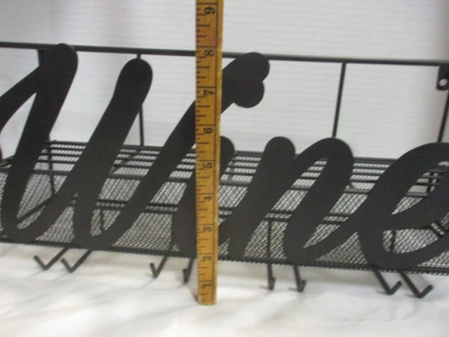 Metal Wine Holder Wall Rack - 7