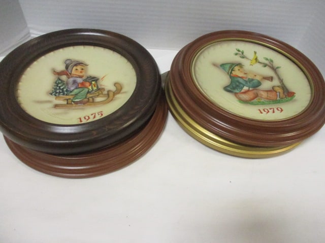 Hummel Collectible Plates in Frames (Lot of 4) (1 of 6)