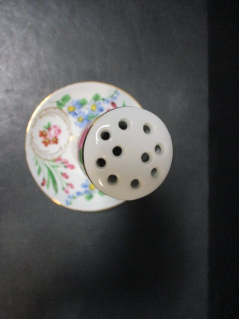 Limoges Handpainted Hat Pin Holder - 3