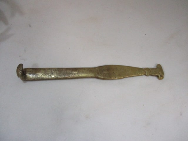 Brass Scorpion Shaped Trick Puzzle Padlock - 4