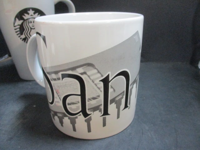 Starbucks & Hardees Collectible Mugs - 12