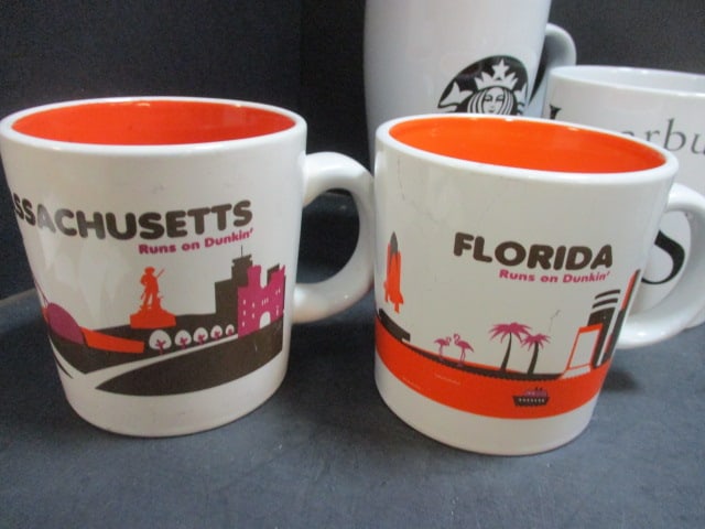 Starbucks & Hardees Collectible Mugs - 2