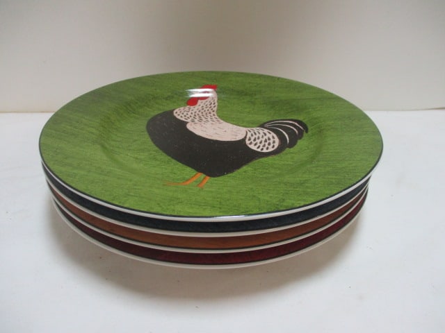 Brandon House by Warren Kimble (Lot of 4) Plates: 8 1/4" 