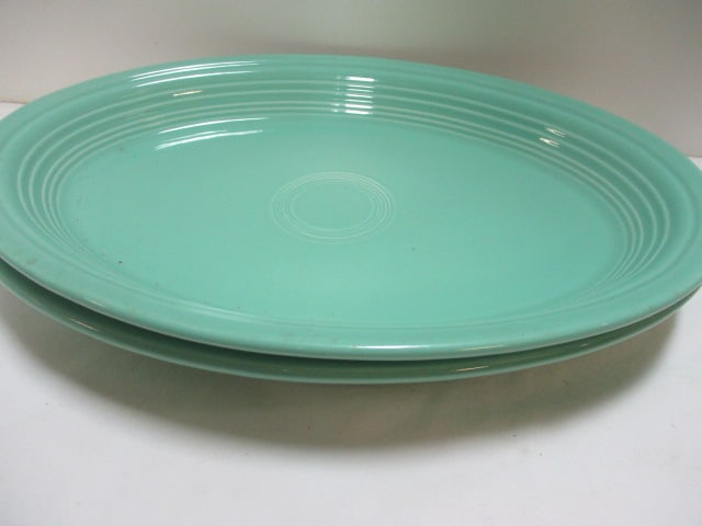 Fiesta Sea Mist Serving Platter (Lot of 2) (1 of 5)