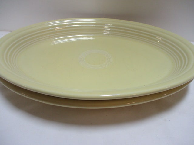 Fiesta Yellow Serving Platter (Lot of 2): 13"
