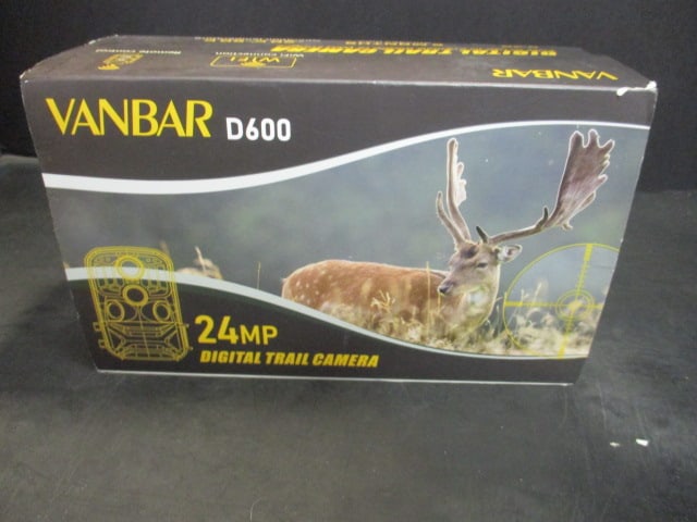 Vanbar D600 24 MP Digital Trail Camera in Original Box: . 