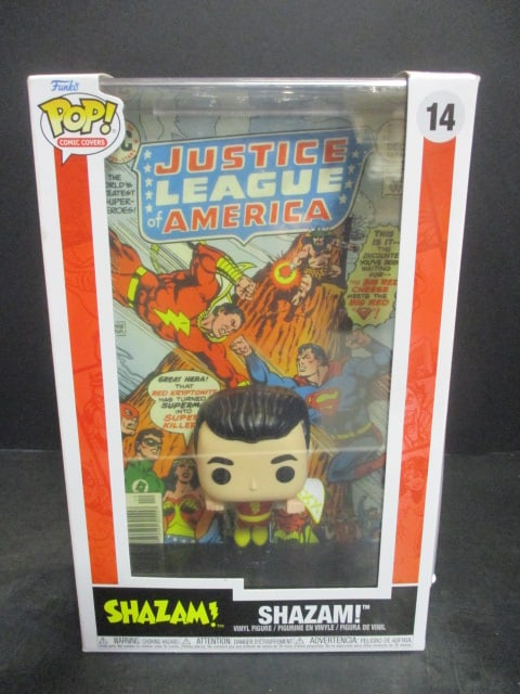 New Old Stock Funko Pop Comic Covers "Shazam!" Vinyl Figure: . 
