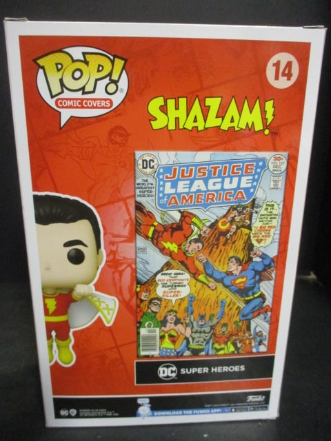 New Old Stock Funko Pop Comic Covers "Shazam!" Vinyl Figure - 4