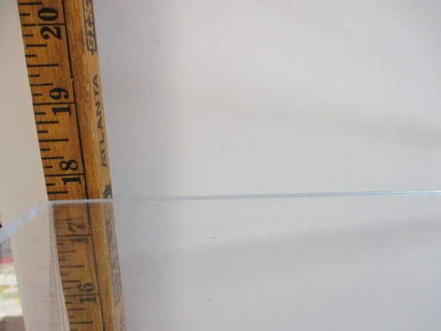 Large Plexiglass Countertop Display Case - 3