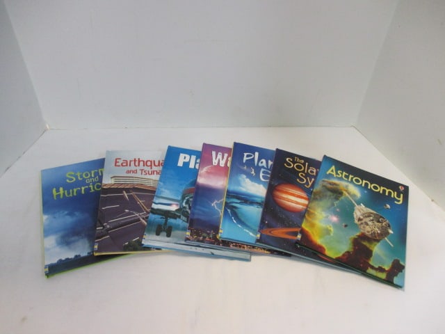 Set of New Old Stock Usborne Beginners Books - Astronomy, Weather, etc.: see pictures and preview for selection 