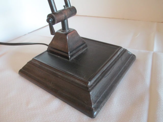 Mission Design Stained Glass Style Adjustable Swing Arm Desk Lamp - 5