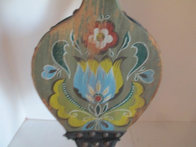 Folk Art Wooden Bellows - 4