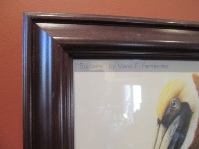 Mario F. Fernandez 1985 "Solitaire" Southeastern Wildlife Exposition Event Poster Print - 6