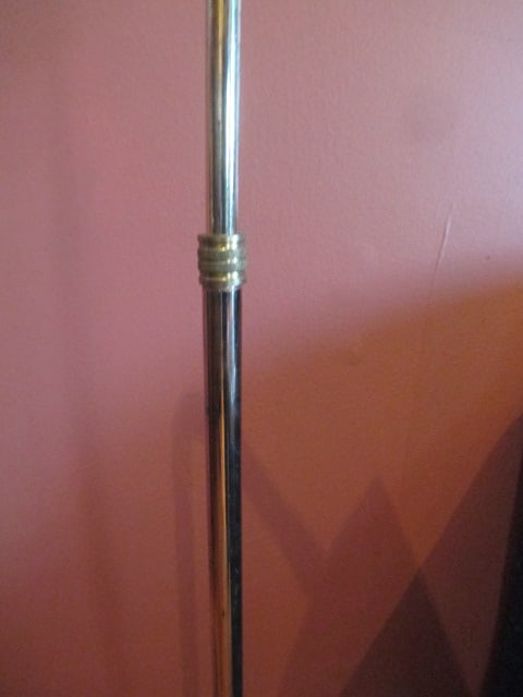 Brass Adjustable Height Floor Lamp - 4