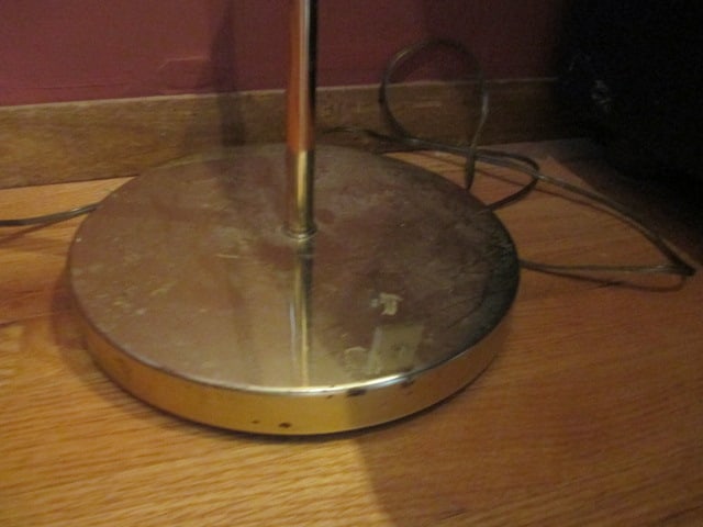 Brass Adjustable Height Floor Lamp - 5