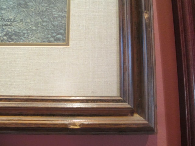 Framed and Matted Charles Frace Signed "Tiger" Print - 5