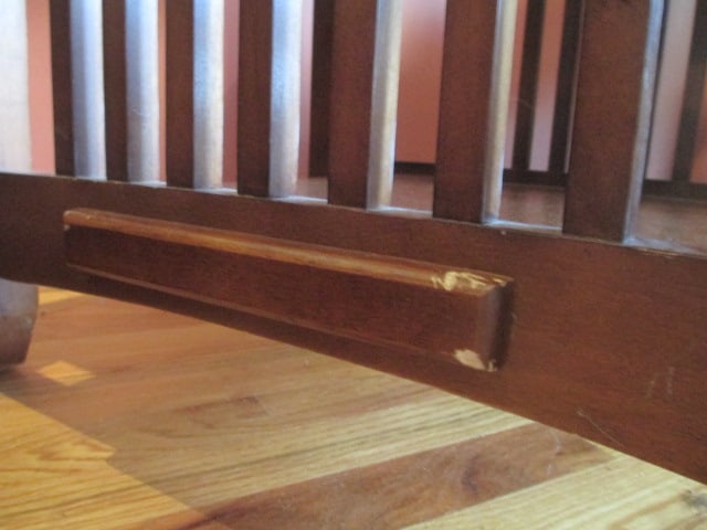 Mission Style Wood End Table - 6