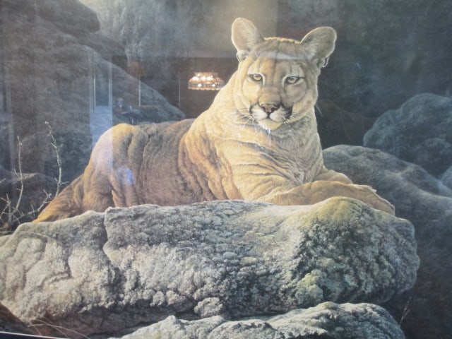 Lee Cable 1991 "Silent Shadows" Southeastern Wildlife Exposition Event Poster Print - 2