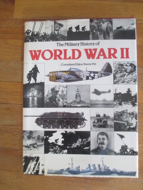 Two World War II Military and Aircraft Illustrated History Coffee Table Books - 11
