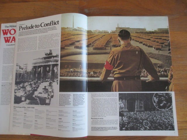 Two World War II Military and Aircraft Illustrated History Coffee Table Books - 15