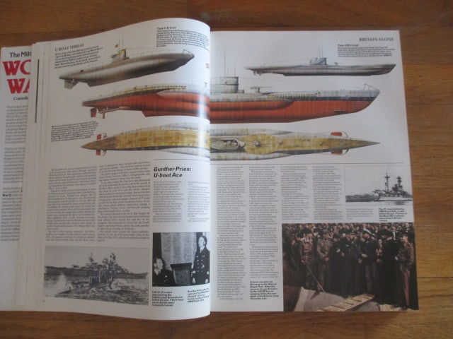 Two World War II Military and Aircraft Illustrated History Coffee Table Books - 18