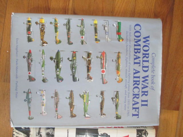 Two World War II Military and Aircraft Illustrated History Coffee Table Books - 2