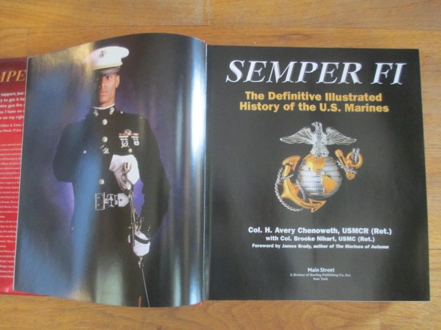 2005 "Semper Fi The Definitive Illustrated History of the U.S. Marines" Coffee Table Book - 4