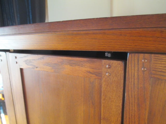 Broyhill Misson Style Entertainment Cabinet - 13