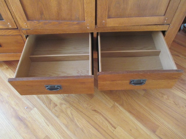 Broyhill Misson Style Entertainment Cabinet - 8