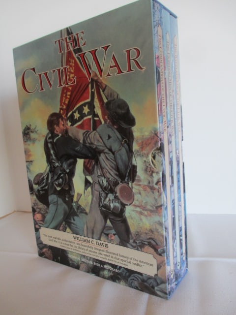 1999 William C. Davis "The Civil War" 3 Book Set in Cardboard Sleeve (1 of 5)