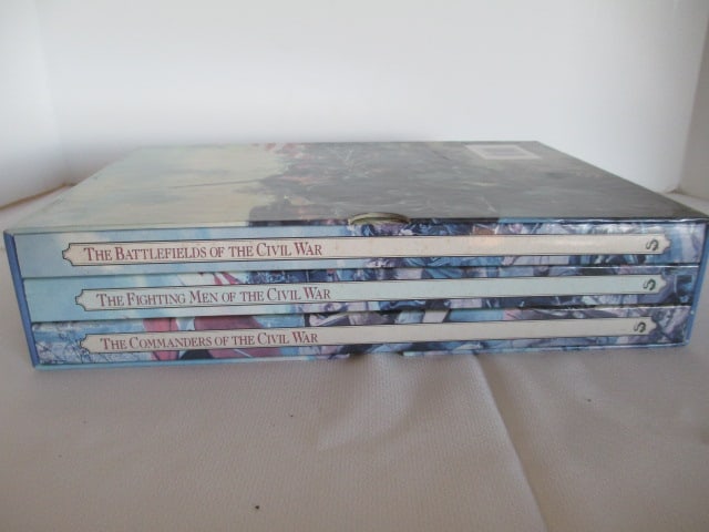 1999 William C. Davis "The Civil War" 3 Book Set in Cardboard Sleeve - 3