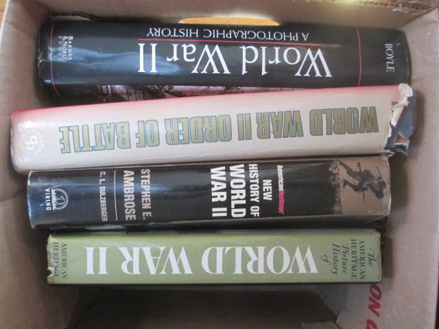 Four World War II Illustrated History Books (1 of 5)