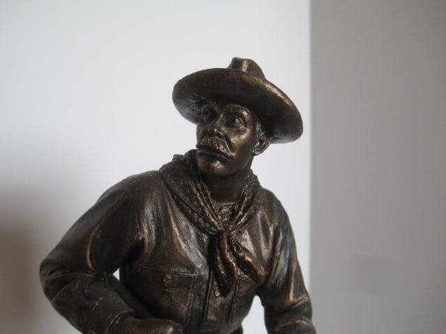 Limited Edition 2005 NRA Sponsor "The Rough Rider" Statue in Original Box - 3