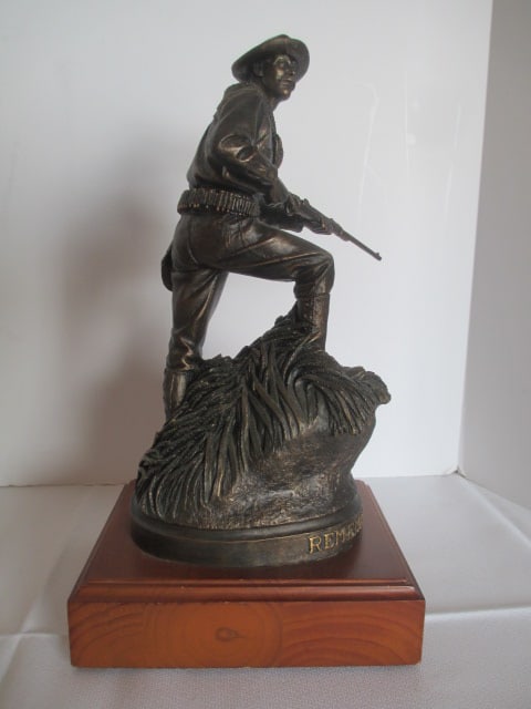 Limited Edition 2005 NRA Sponsor "The Rough Rider" Statue in Original Box - 4