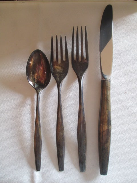 S. Kirk & Son Sterling 4 Piece Flatware Place Setting (1 of 5)