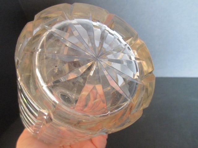 Czechoslovakia Crystal Decanter - 6