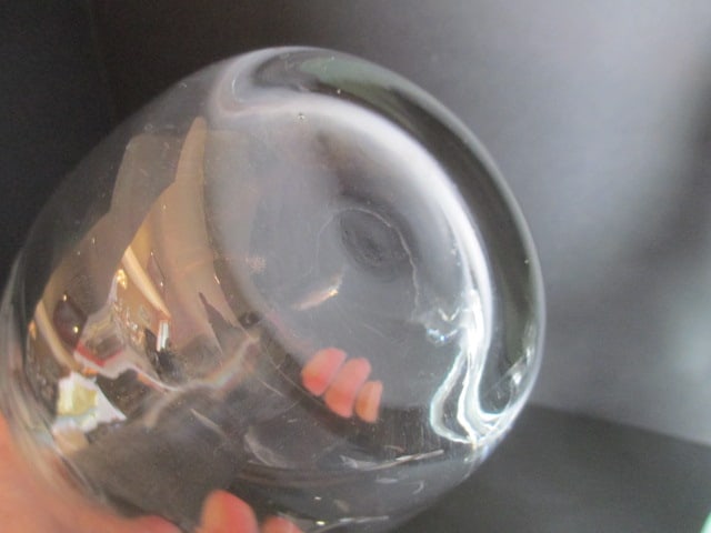 Crystal Decanter with Etched Lily of the Valley Flowers - 7