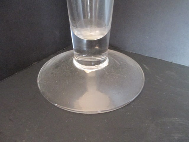 Tall Casa Hand Blown Footed Vase - 3