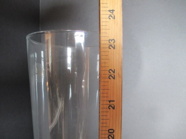 Tall Casa Hand Blown Footed Vase - 6