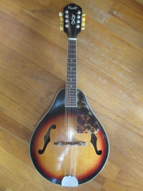 Kent Mandolin: stamped 46.4.23 on inside