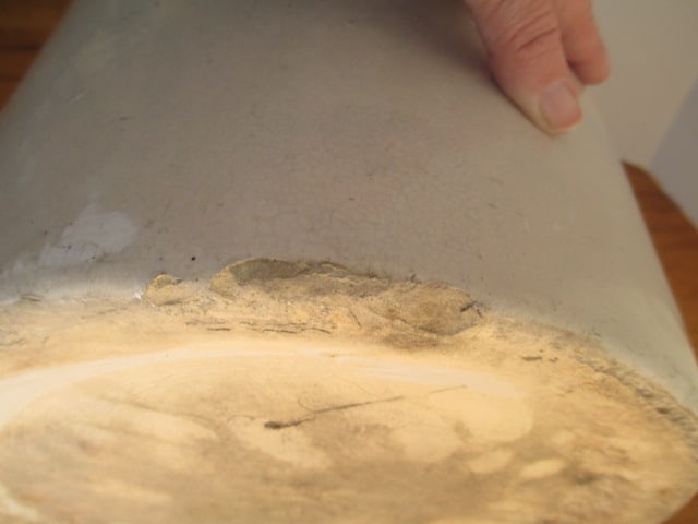 Vintage 5 Gallon Brown/White Shoulder Jug - 10