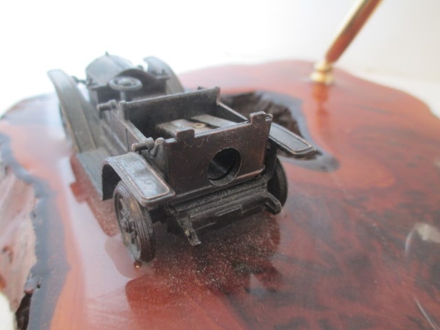 Live Edge Wood Slab Desk Set - 3